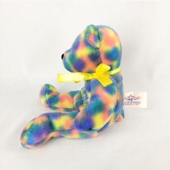 Mall of America 1997 Groovy Tie Dye Bear - Picture 3 of 7